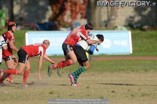 2014-11-02 CUS PoliMi Rugby-ASRugby Milano 0600